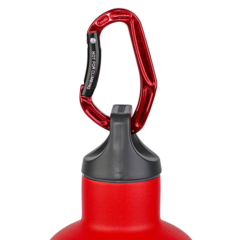 LAKEN Futura - Botella Térmica de Boca Estrecha 0.75L en Acero Inoxidable. Rojo