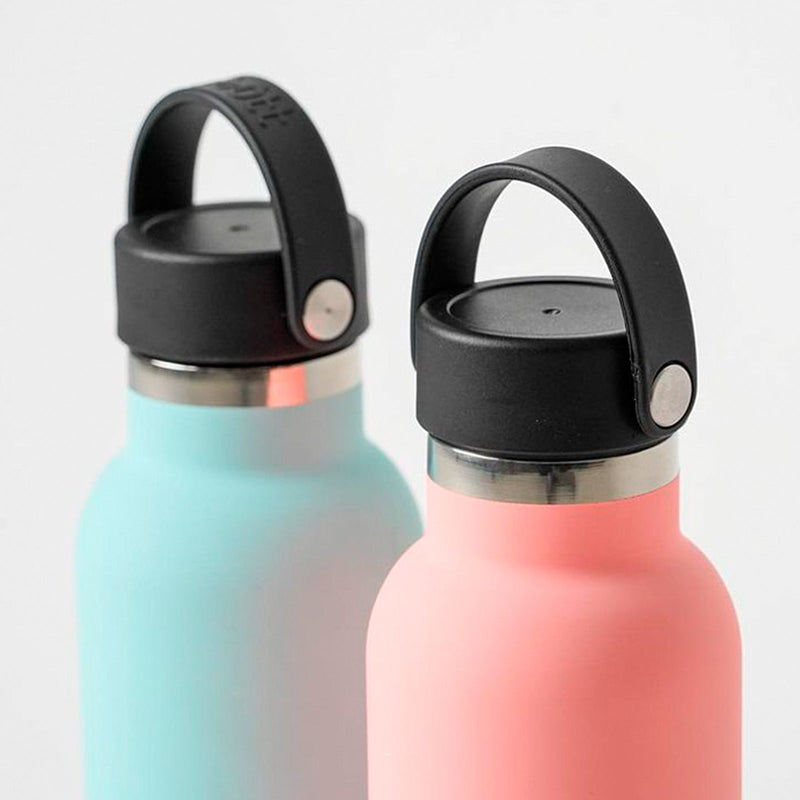Runbott Soft - Botella Térmica de 0.6L con Doble Pared de Acero y Capa Cerámica. Flamenco