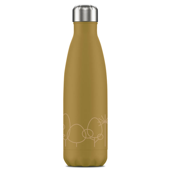 LAKEN Drinklife Forest - Botella Térmica de 0.5L en Acero Inoxidable con Estuche de Cartón