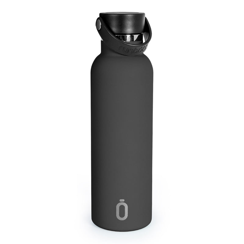 Runbott Sport - Botella Térmica Reutilizable de 0.6L con Interior Cerámico. Gris
