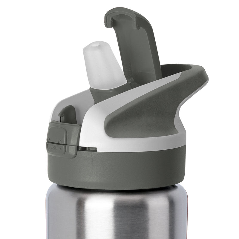 LAKEN Summit - Botella Térmica con Boquilla 0.75L en Acero Inoxidable. Naranja
