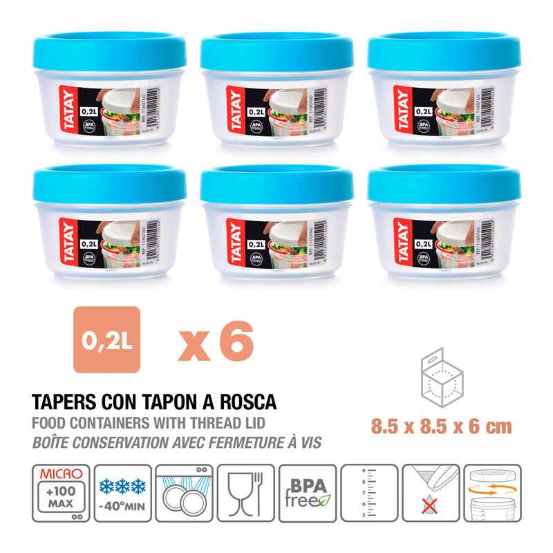 Comprar Set 2+1 Tapers Con Rosca Tatay Online