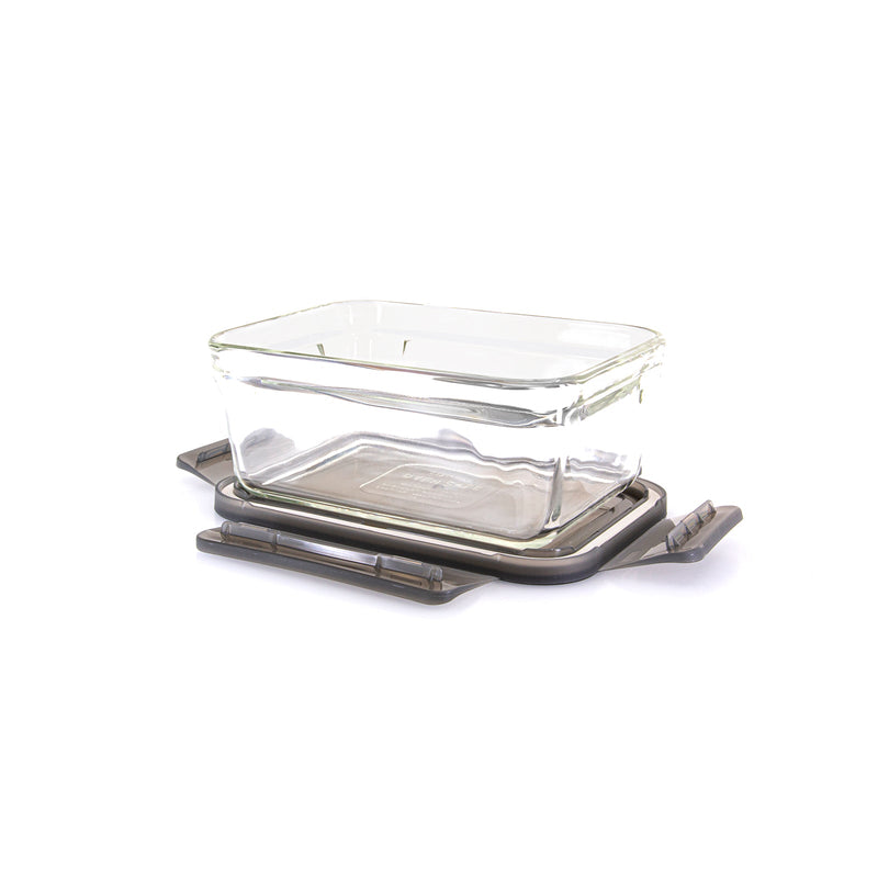Productos Glasslock Oven Smart - Recipiente Rectangular en Vidrio Templado, Apto Horno, 1020 ml