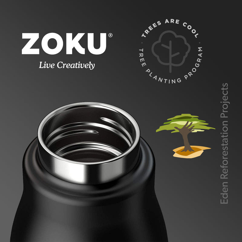 ZOKU Pattern - Botella Térmica de 0.5L en Acero Inoxidable de Doble Pared