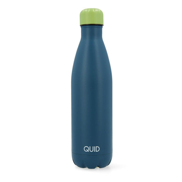 QUID Samba - Botella Térmica 0.75L en Acero Inoxidable con Doble Capa de Vacío, Azul