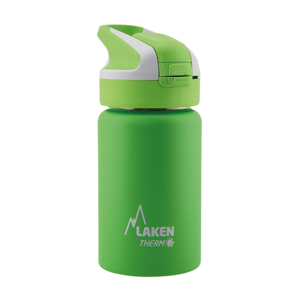 LAKEN Summit - Botella Térmica con Boquilla 0.35L en Acero Inoxidable. Verde