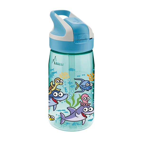 LAKEN Summit - Botella de Agua Infantil 0.45L en Tritán. Modelo Sea Friends