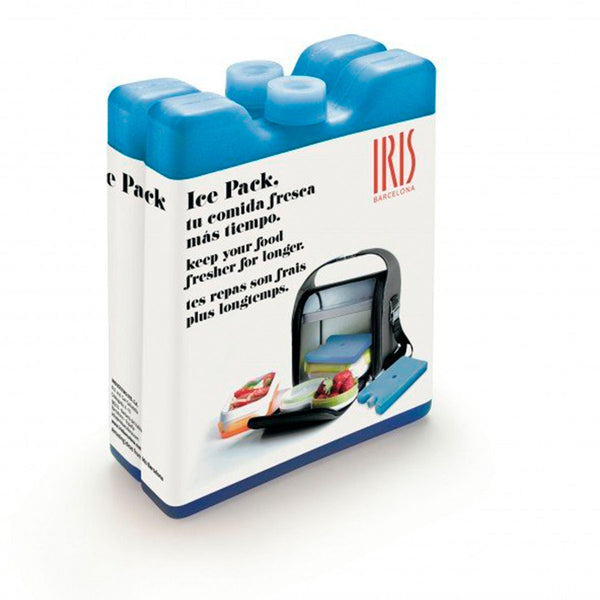 IRIS Ice Pack - Juego de 2 Acumuladores de Frío de 200 ml para Neveras Portátiles